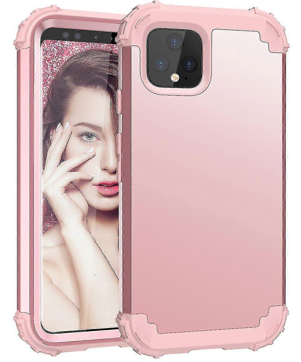 غطاء مناسب تماما لهاتف Pixel 4XL ، شعور البشرة ، الحماية من السقوط