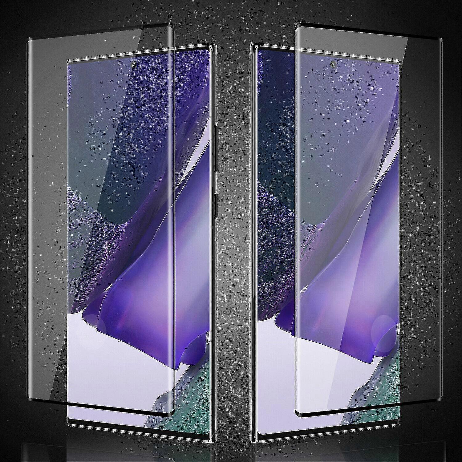 For Samsung Galaxy Note 20 Ultra Screen Protector Curved Tempered Glass Protectors Full Screen Coverage Protective Film Note20