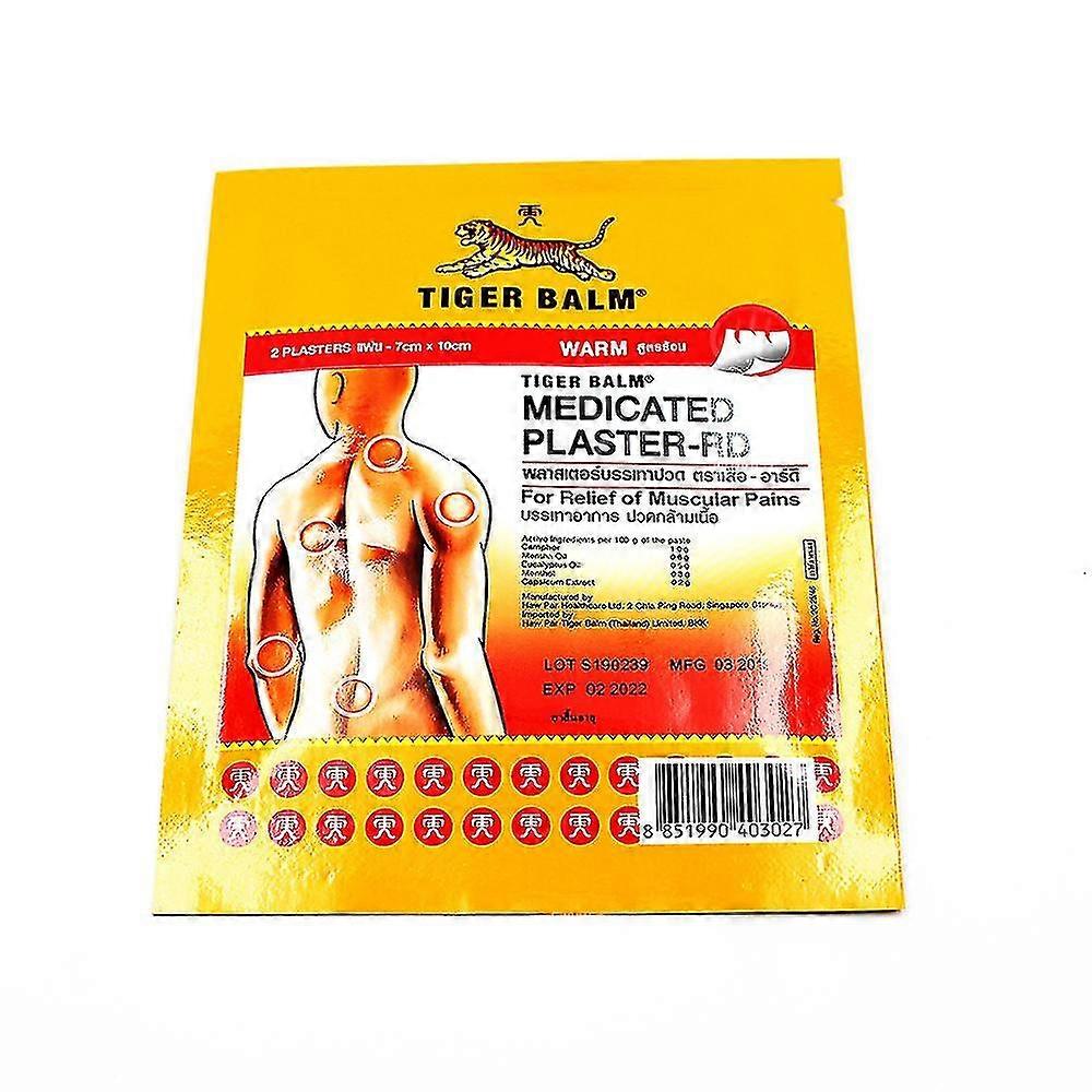 10pcs/lot 2019 Tir Balm Pain Relieving Patch Plaster, Warm Medicated