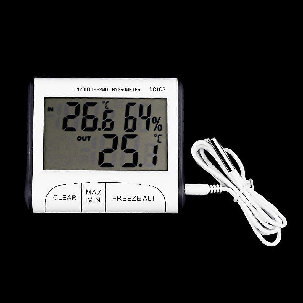 Thermometer Hygrometer LCD Scherm Digitale Vochtigheid Sensor Temperatuurmeter