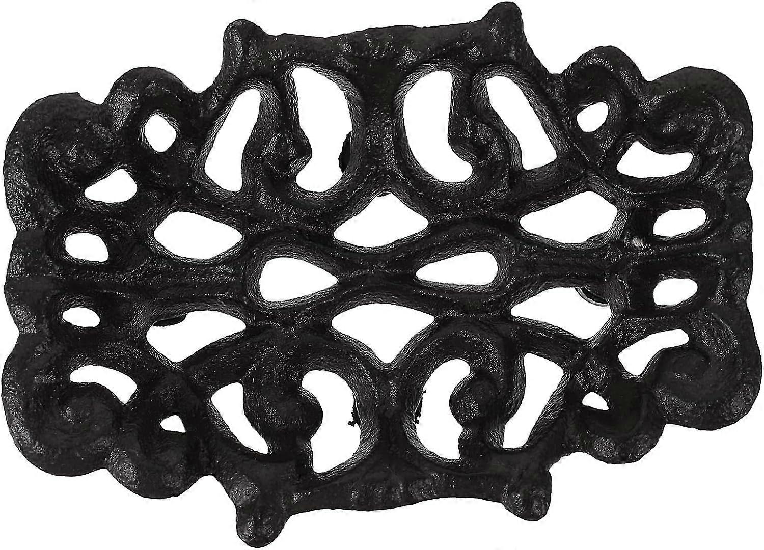 Bathroom Soap Dish Holder - Decorative Draining Soap Bar Container