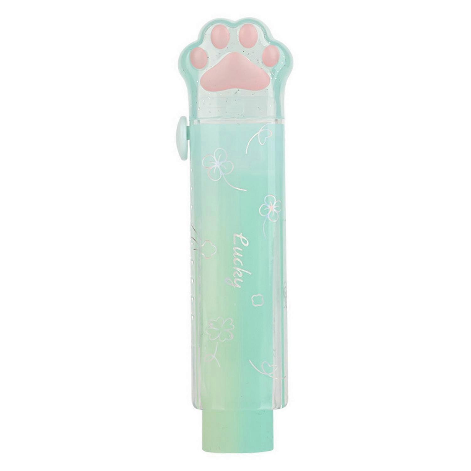 Eraser Wipe Clean Push-pull Design Adjustable Cover Not Easily Break Refillable Traceless Cat Claws