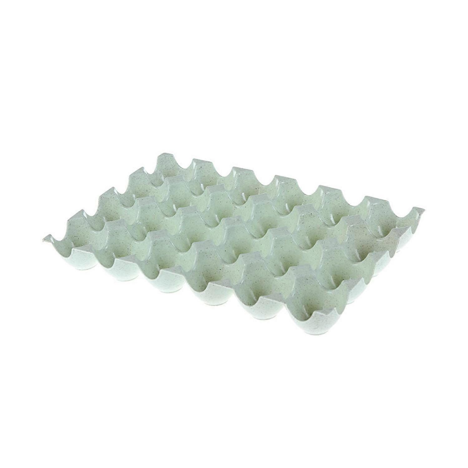 Egg Storage Box Compartmental Design Stackable Anti-impact Anti-shatter 24 Grids Kitchen Fridge Egg
