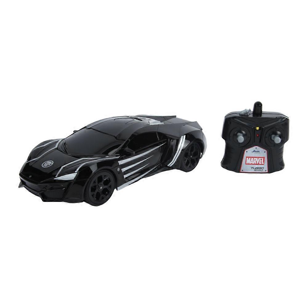 Marvel Comics Lykan Hypersport (Black Panther) 1:16 Scale Remote Control Car