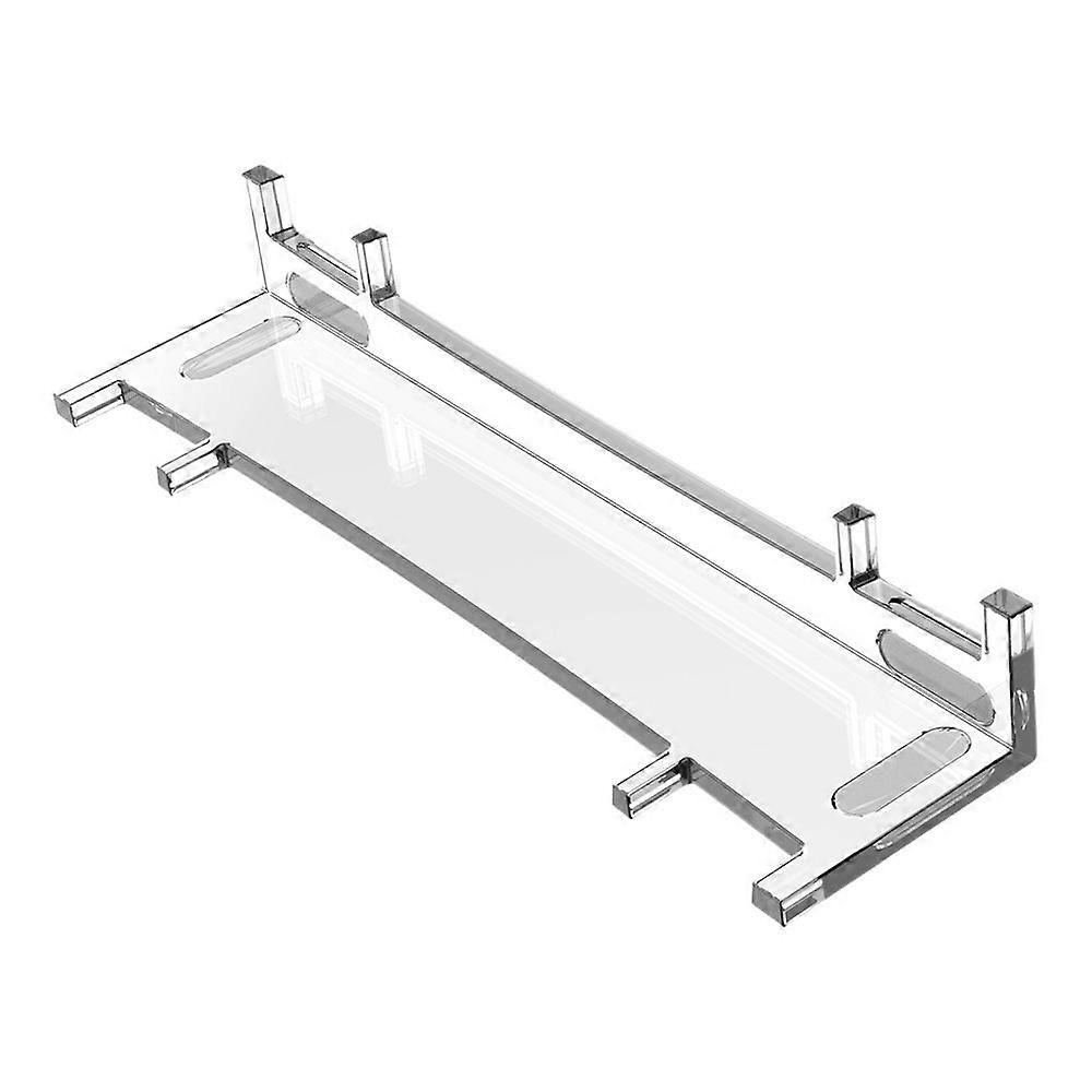 Transparent Game Console Bracket Storage Stand Universal Easy to Install Desktop Game Console Rack Holder Compatible PS5 Slim