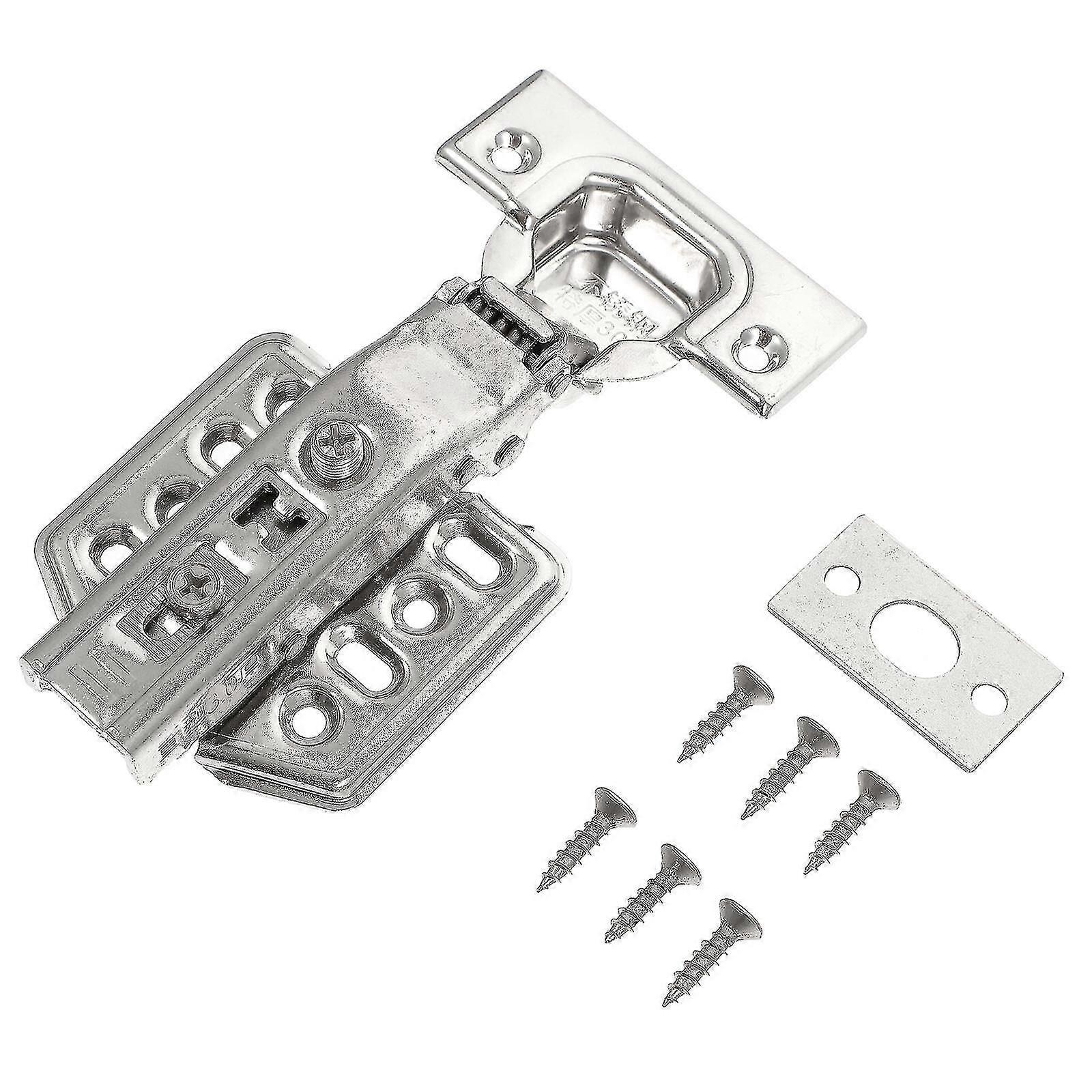 2 Pcs Cabinet Door Hinge Silent Hinges Door Hinge Buffer Hinge Cupboard Hinges Thickened Hinge