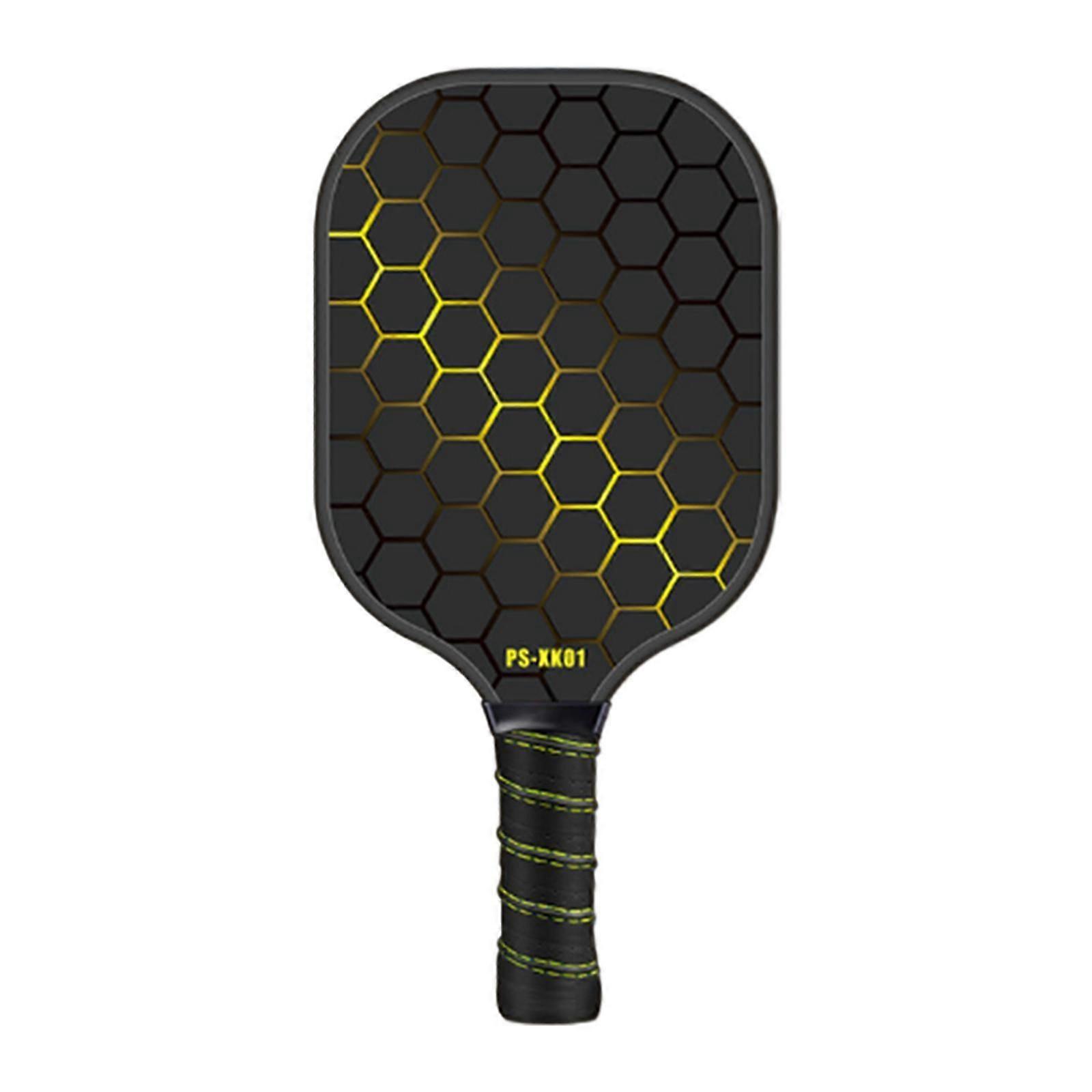 Pickleball Paddle Pickleball Racket Bærbar Profesjonell Pickleball Racket Gul