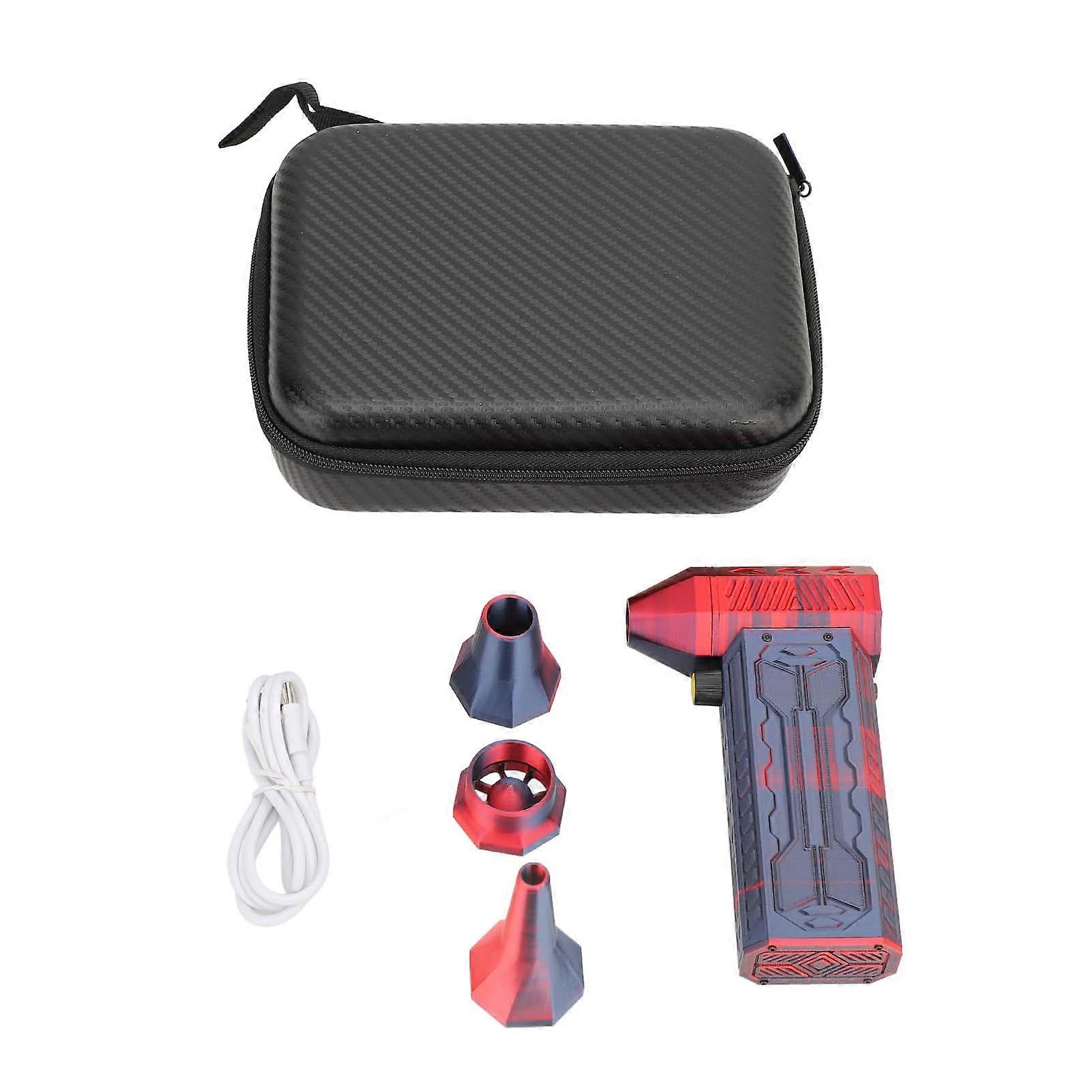 Versatile Ventilation: Powerful Turbo Fan - Mini Brushless Reusable Air Blower Red Green Blue