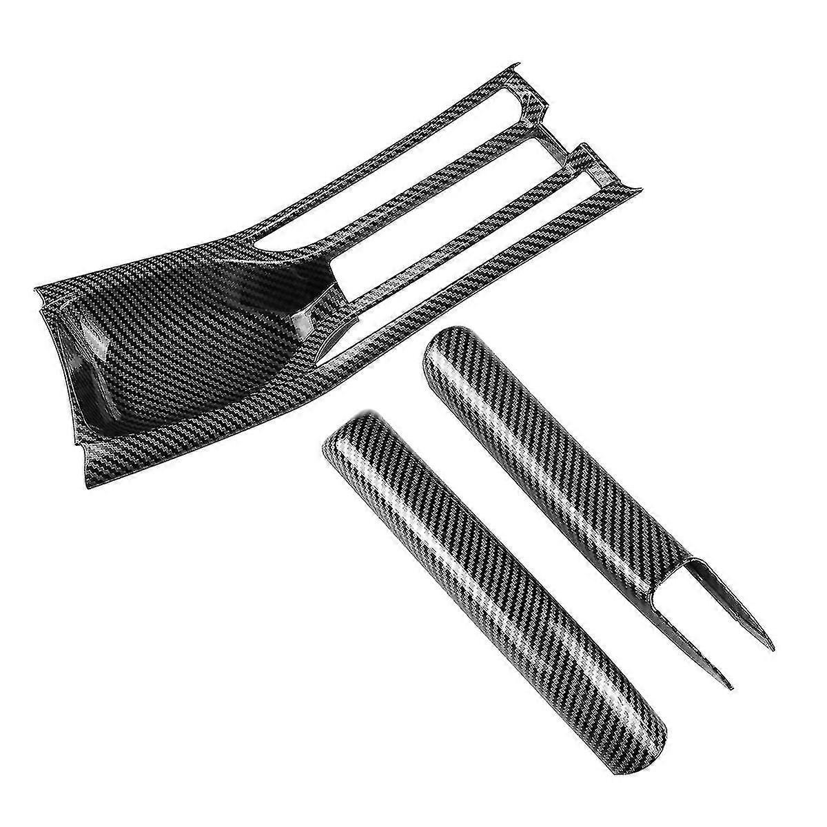 Car Console Handbrake Panelhandbrake Grips Frame Cover Sticker Trim