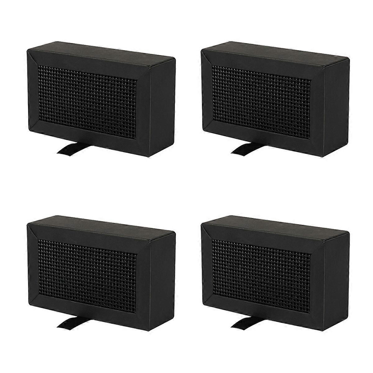 4Pcs Activated Carbon Air Filter Replacement for X1/P1 3D Printers High Efficiency Air Purifier Par