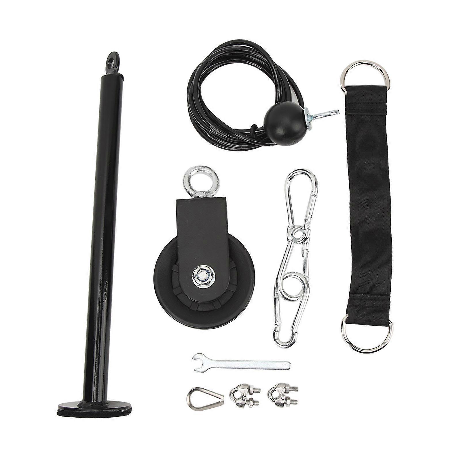 Weight Cable Pulley System Gym Weight Pulley System Fitness LAT Lift Pulley System DIY Home Gym Fitness Equipment