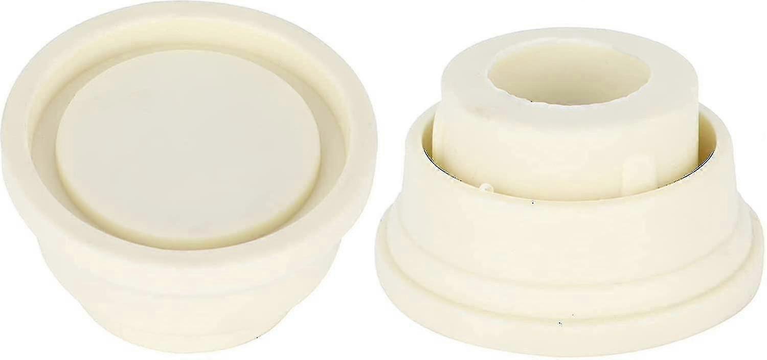 Rubber Pool Ladder Bumpers, Set Of Two White Ladder Bumpers For Swimming Pool Ladders