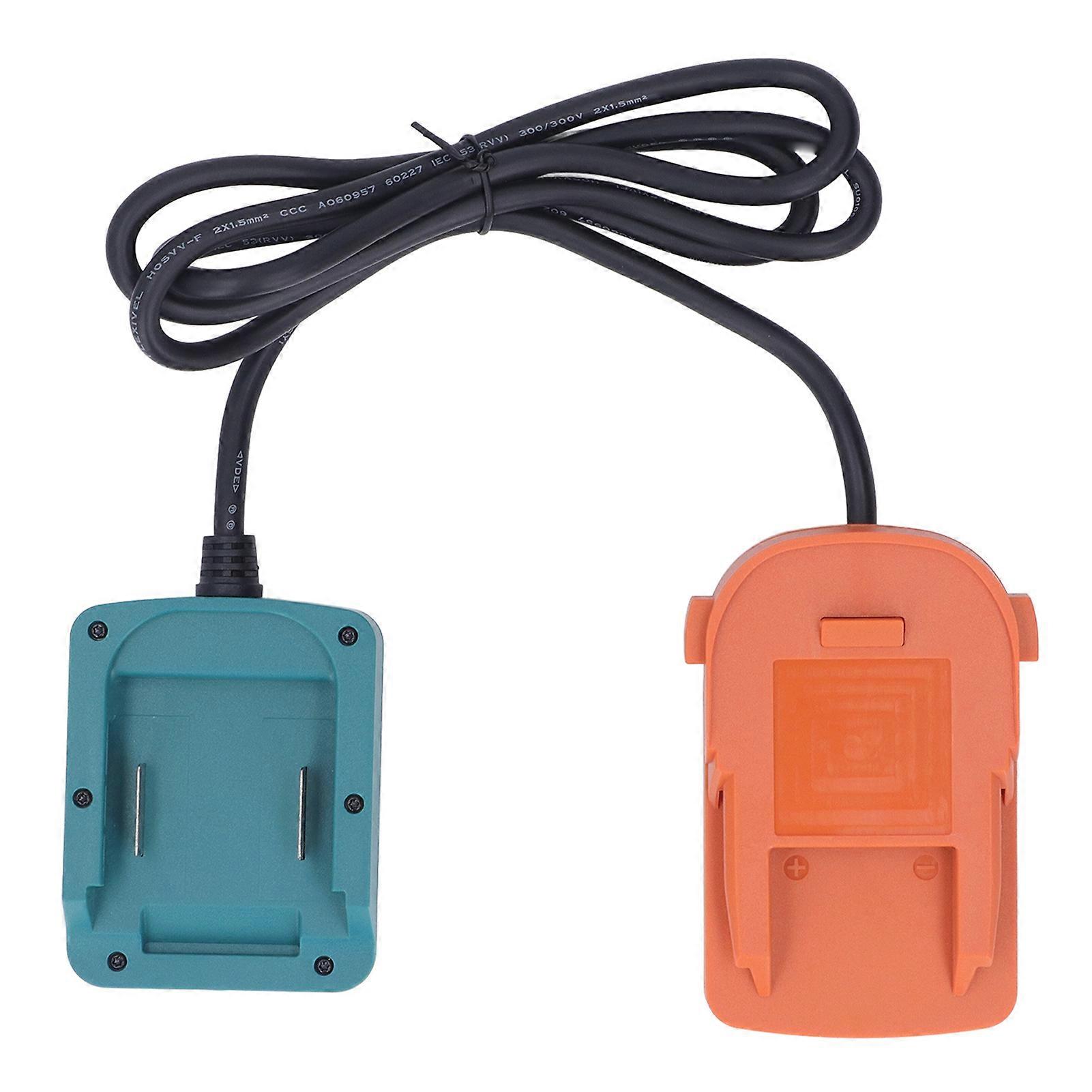 Battery Adapter Power Converter Tool ABS 1.5m 18V for BL1815 L1815R B1820R L1830R B1830R