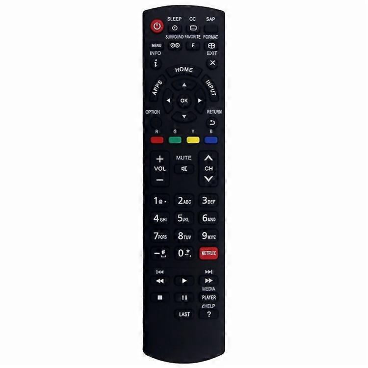 N2QAYB000926 Compatible For Panasonic Television Remote Control Replacement Ergonomic TV Controller