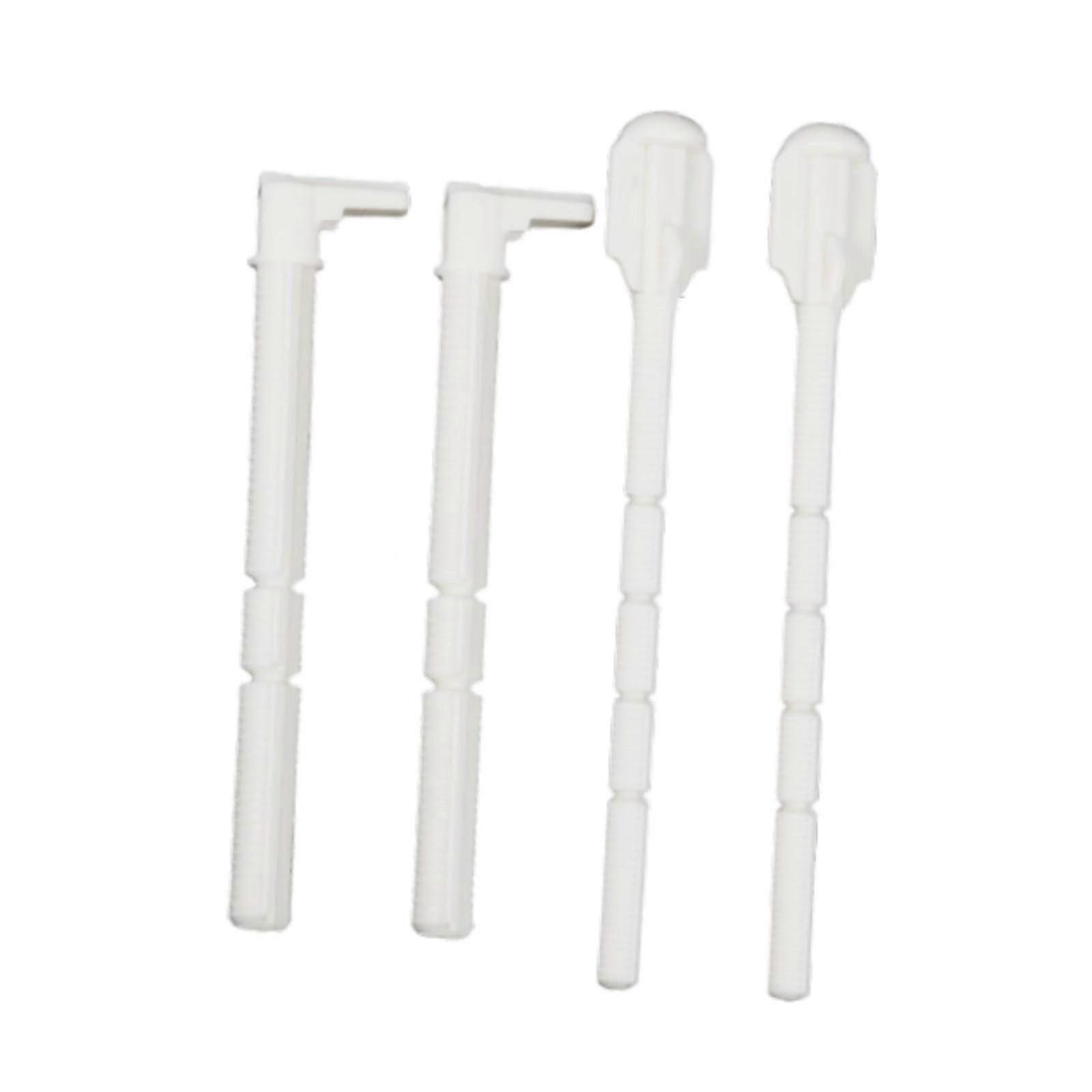 4kpl wc-vesisäiliön työntötankosarja kylpyhuoneen wc-tarvikkeet kotikäyttöön 12,2 cm ja 14,5 cm