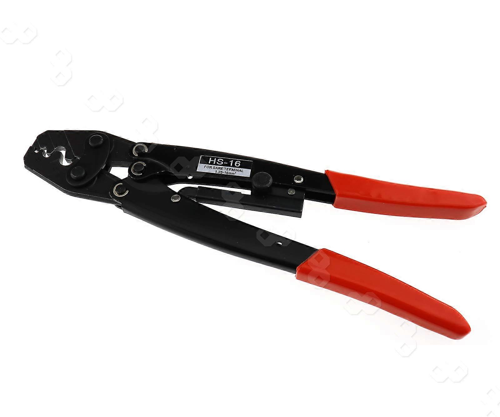 Cable crimper for electrical connectors, 1.25-16mm