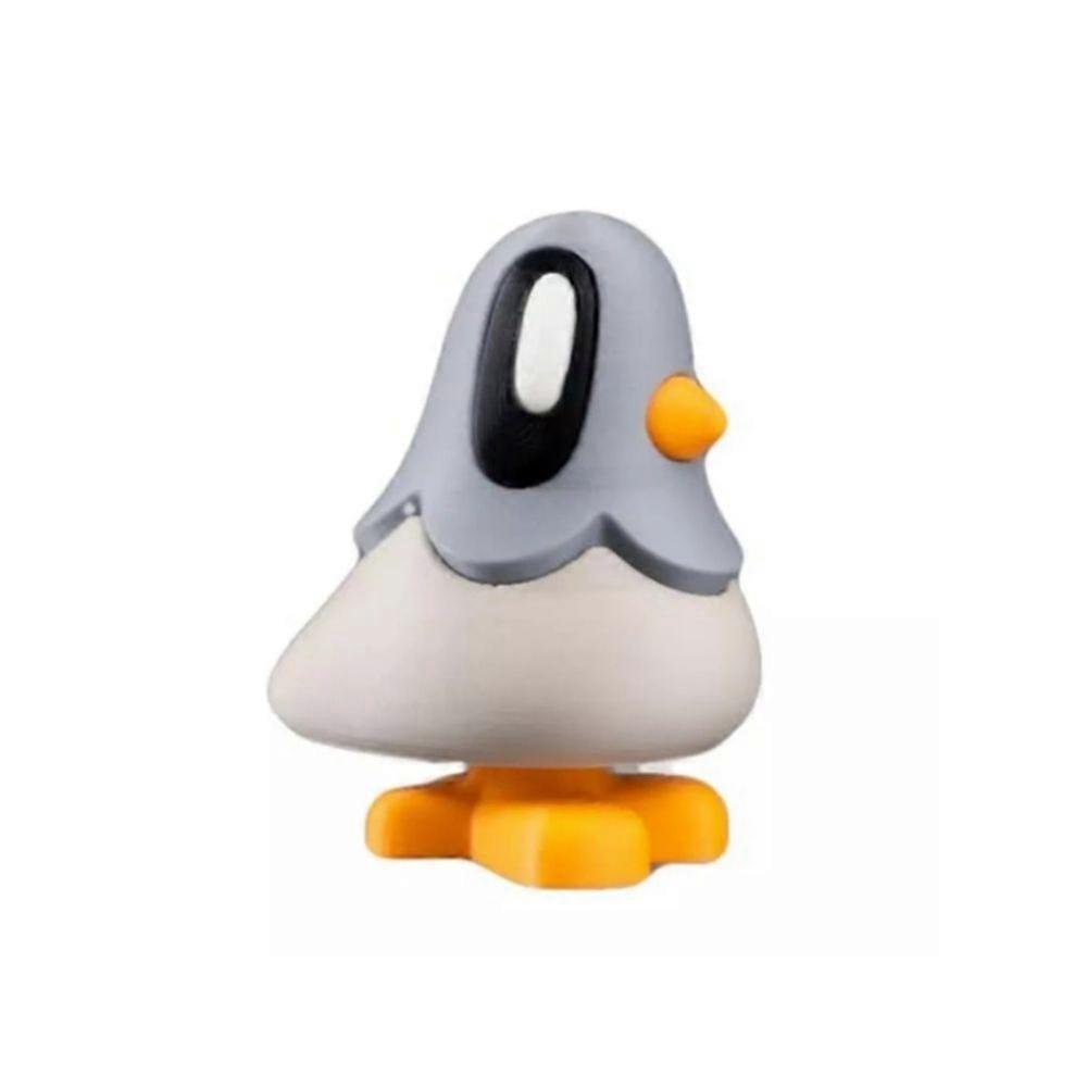 Blob Pigeon with Magnetic Foot and Secret Note Compartment,Creative 3D-printed