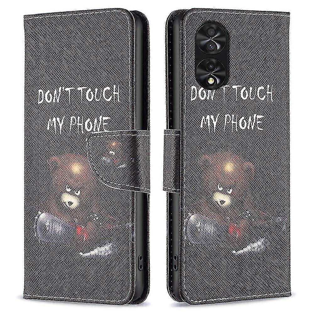 For TCL 40 NxtPaper Case Wallet Stand Pattern Printing PU Leather Flip Cover