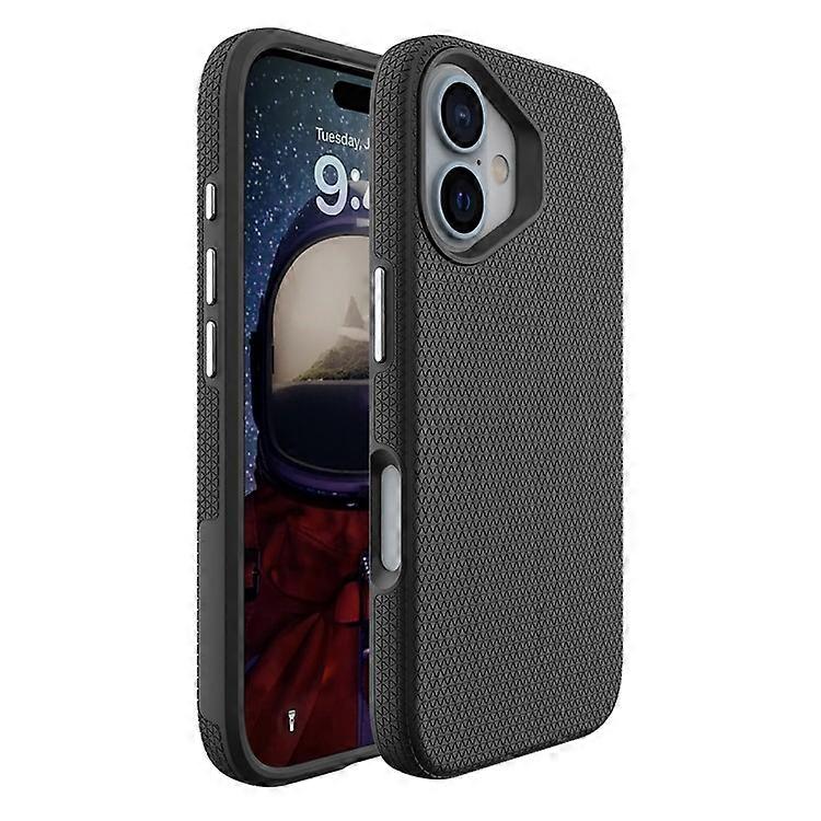 Compatible For iPhone 16 Plus Case TPU+PC Four Corner Anti-Drop Phone Cover