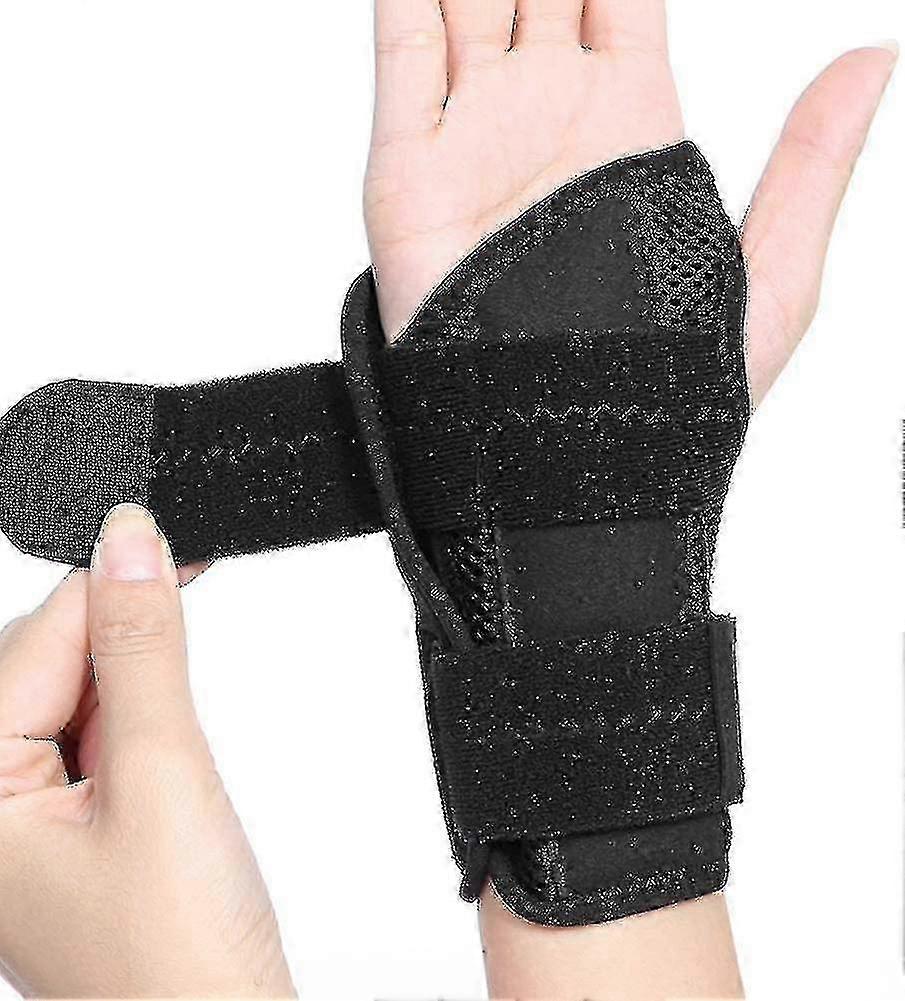Breathable Wrist Brace for Tendonitis & Arthritis - Adjustable Straps, Night Support