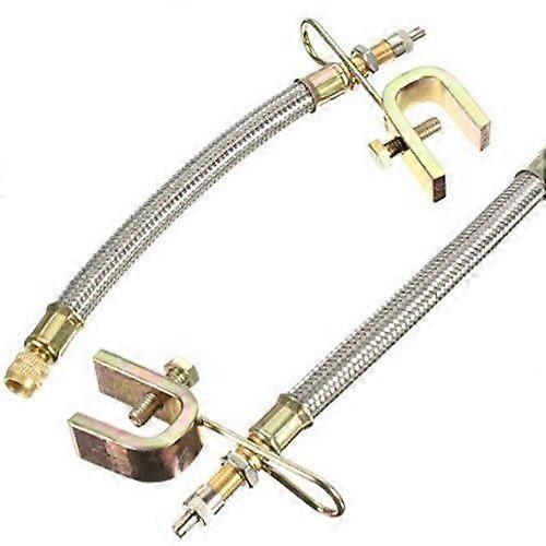 2 Pack，Tire Valve Extension, Tire Valve Stem Extension for Truck, Bus and Trailer Tire, 18cm