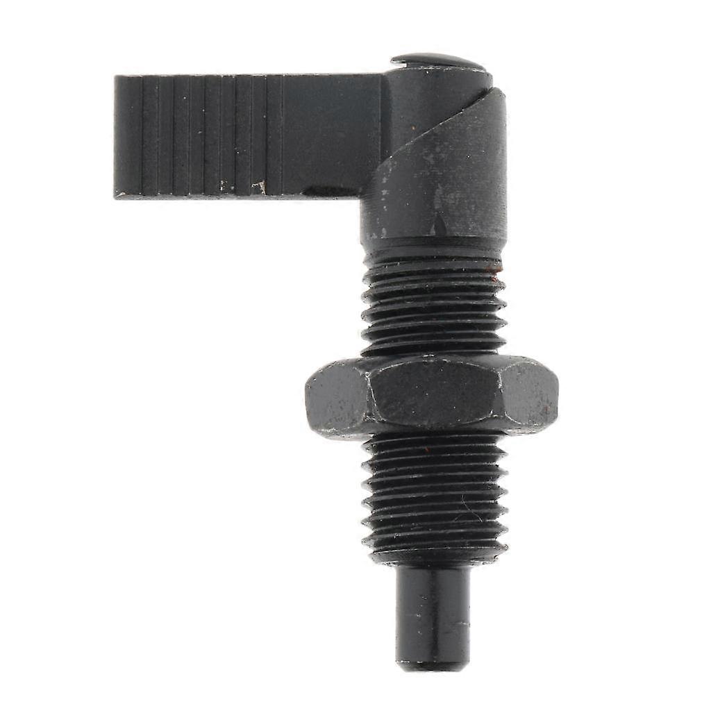 Indexing Plunger With Lock Nut, , Steel, Thread M12