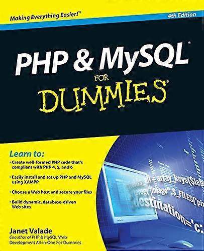 PHP and MySQL For Dummies