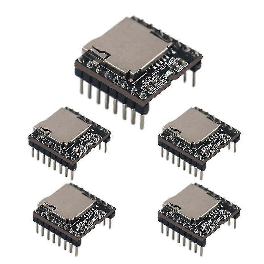 Mini MP3 Player Audio Module MP3 Voice Decode Board DFPlayer with TF Card Slot, for ,, MSP430, AVR