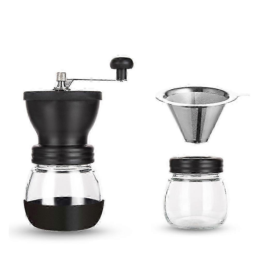 Ceramic Burr Coffee Grinder for Beans, Kitchen Use, Quiet & Precise, Model