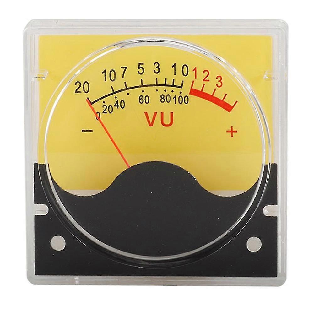 TR-R36W 500UA VU Meter Header DB Level Header for Recording Audio, with LED Back Light, Audio Level