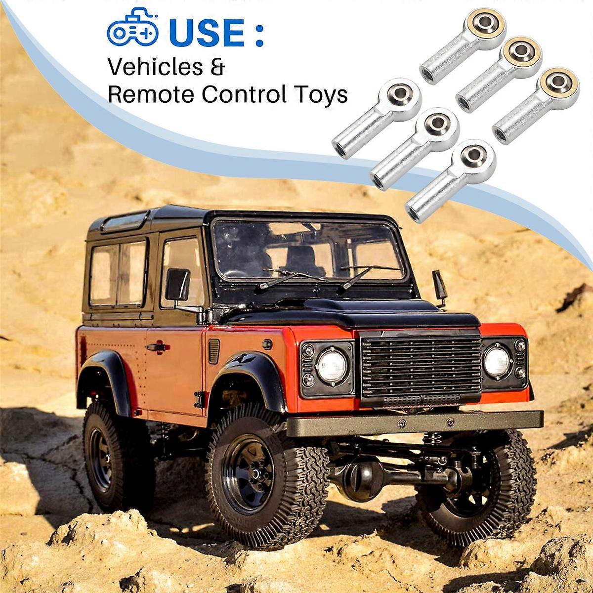 thumbnail image 2 of AXSPEED M4 Metal Tie Rod Ends & Steering Link Joints For 1/10 RC Crawler, Buggy, Drift Car 2 of 6