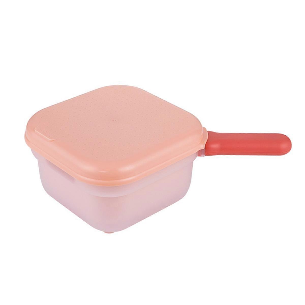 Vegetable Cutter with Drain Basket,Kitchen Sink Pink