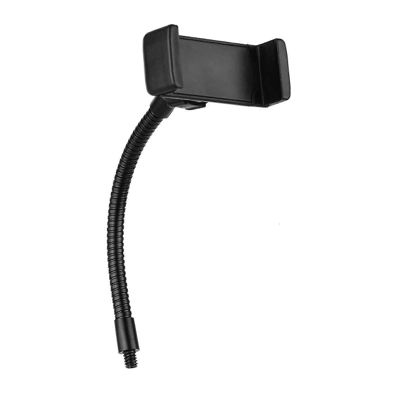 Foldable Phone Clamp Holder Stand with 1/4 Screw Mounting for LED Ring Light Smartphone Mounting