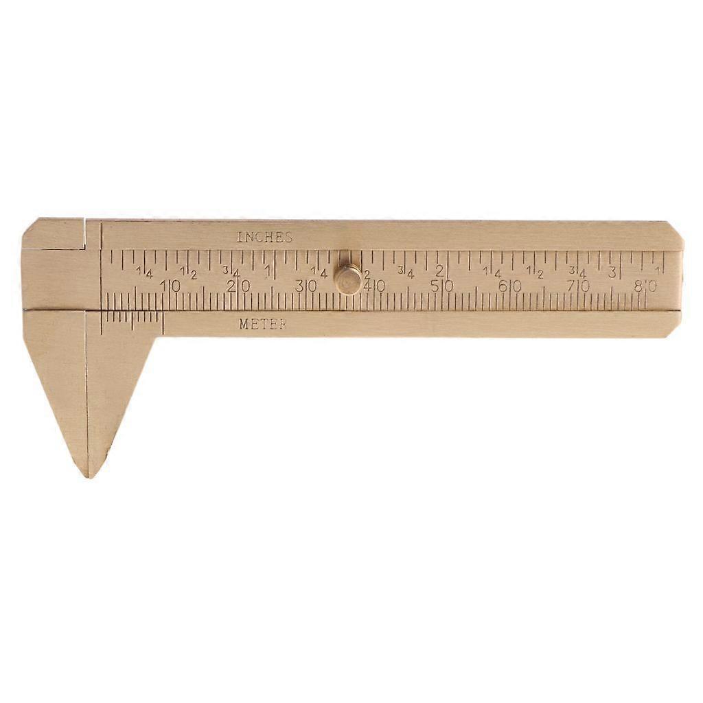 Double Scale Caliper Portable Sliding Measurement Tool for Measuring Gemstones