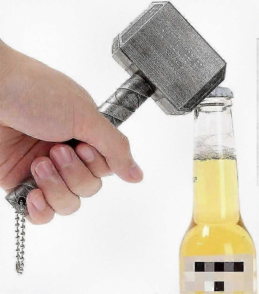 Creative Metal Hammer Bottle Opener, Compact Drink Key for Easy Portability
