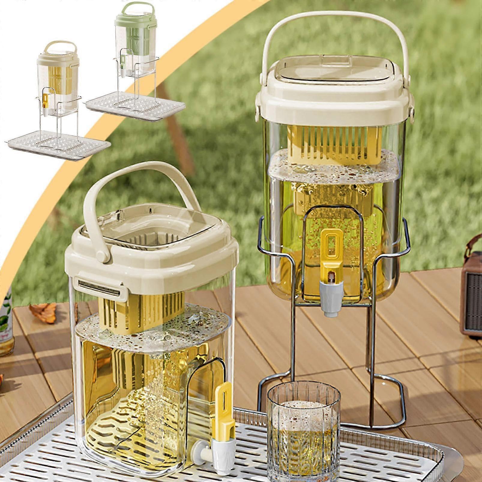 Large Drink Dispenser for Home Use 4.5/2L Capacity