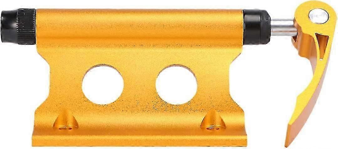 Portable Bicycle Fork Holder for Travel Yellow