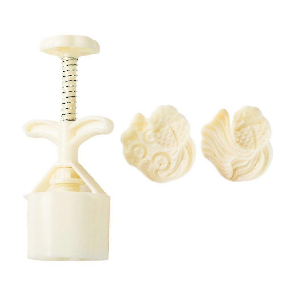 Multifunctional Dessert Molds Set Dessert Press Tool Fish Shape for Dessert