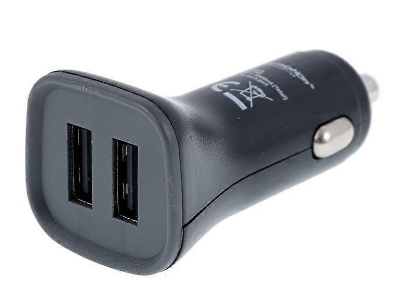 Oplader 2x USB, 4,8A, voor sigarettenaansteker 12/24V