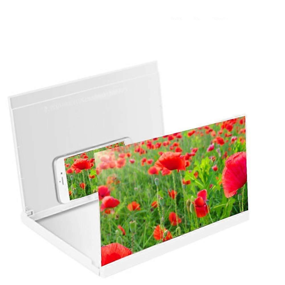 Phone Screen Magnifier Projector Stand for All Smartphones 3D HD Video Amplifier Mobile Holder Adjustable Color C