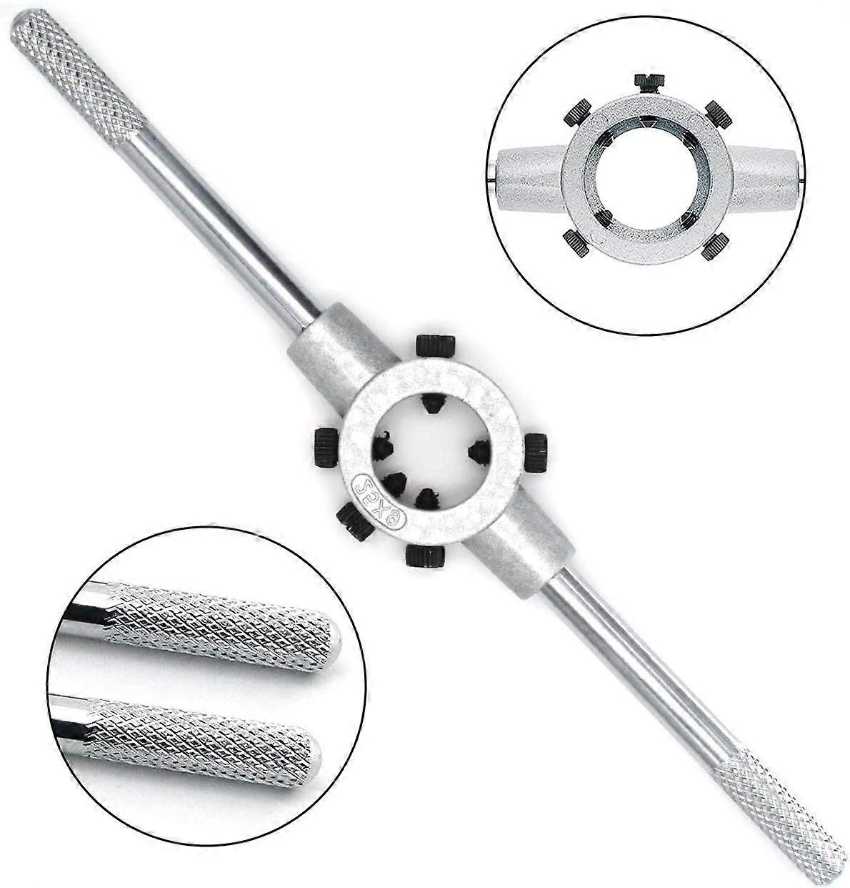 Round Tap Holder Left Turn Die for Thread Processing and Hand Threading in Machine Making 25*9mm(M7-9)