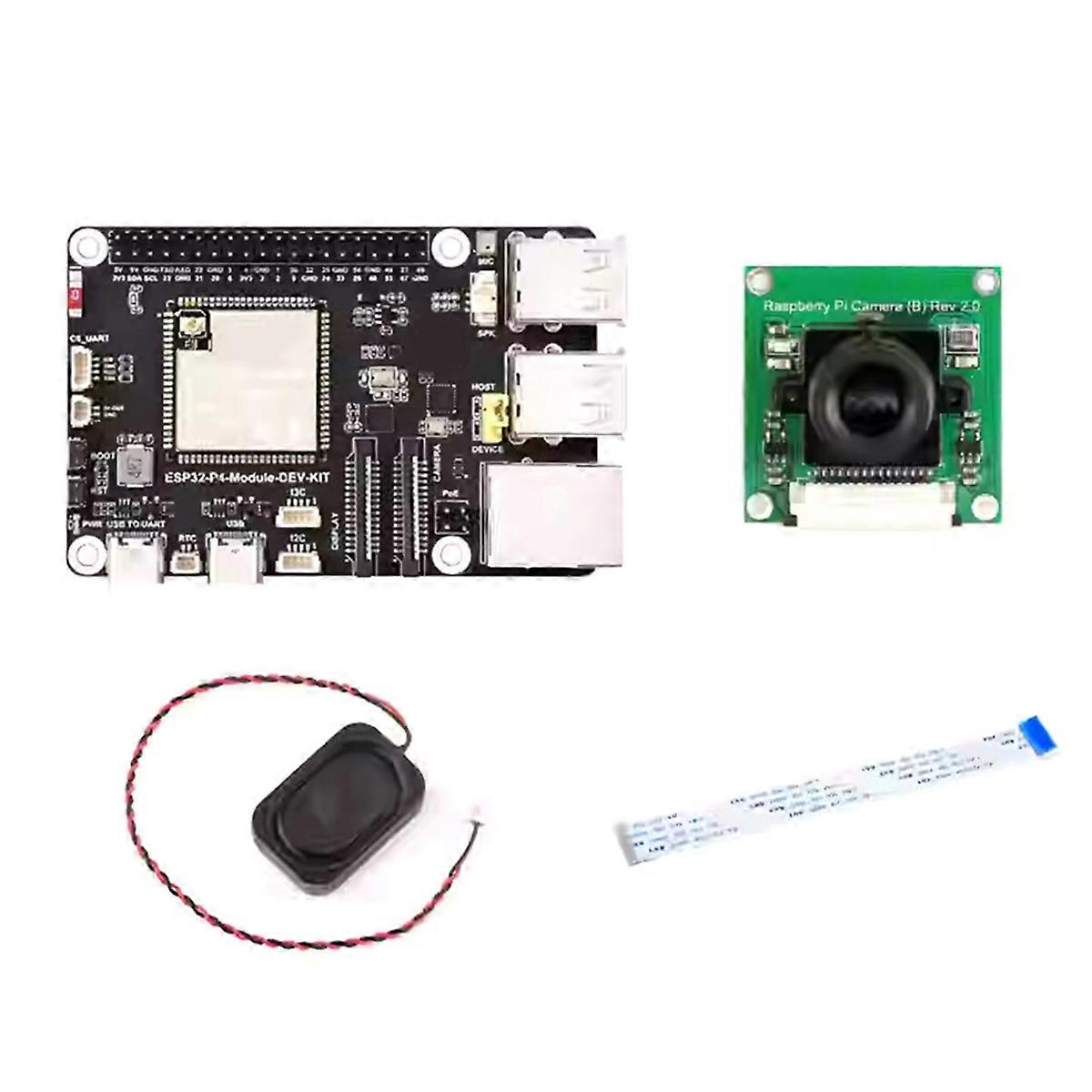 Placă de dezvoltare a modulului ESP32-P4 cu difuzor pentru cameră OV5647 de 5MP Suportă interfața Wi-Fi6/BLE POE