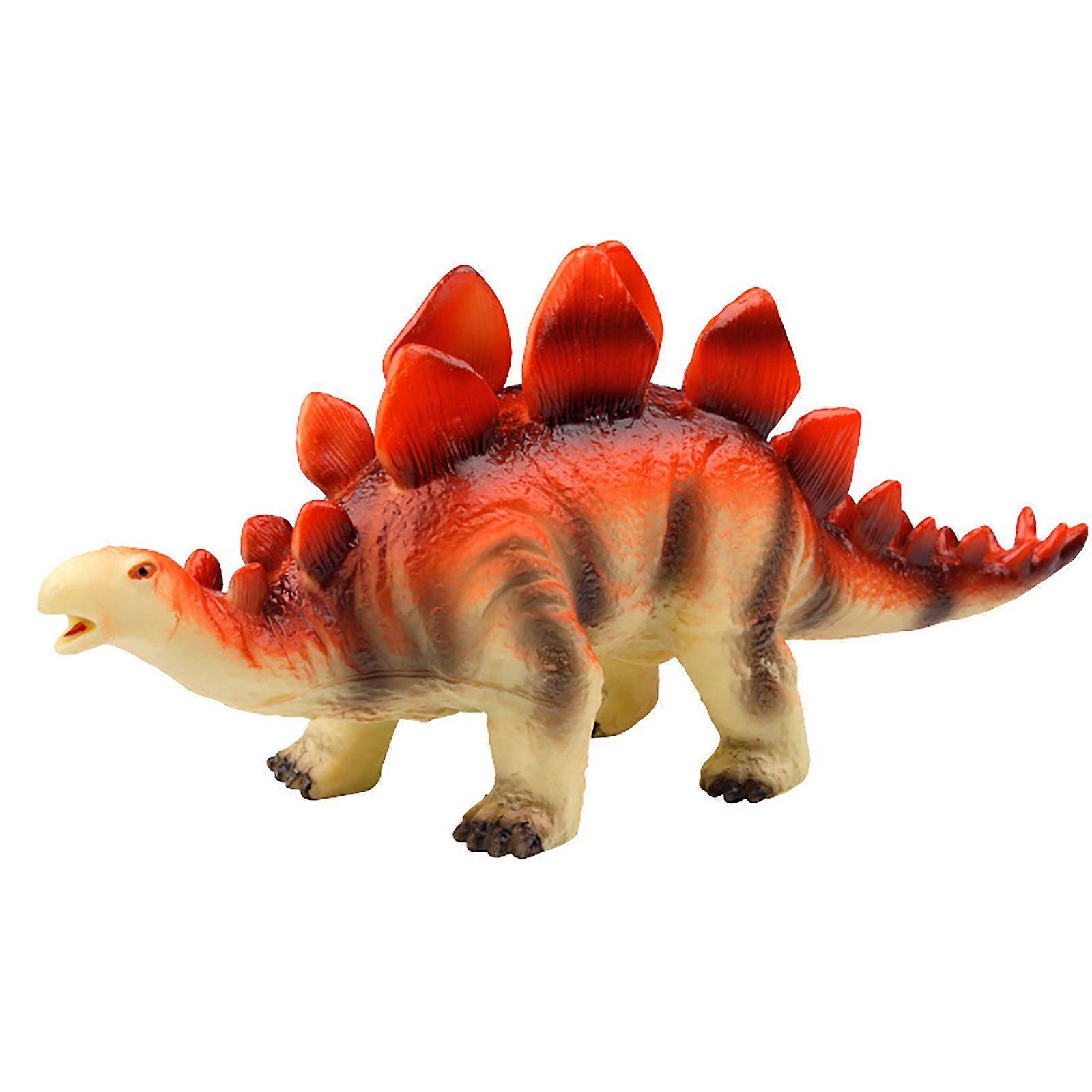 Simulation Soft Rubber Dinosaur Toy Intelligent Sounding Velociraptor Model LA1582