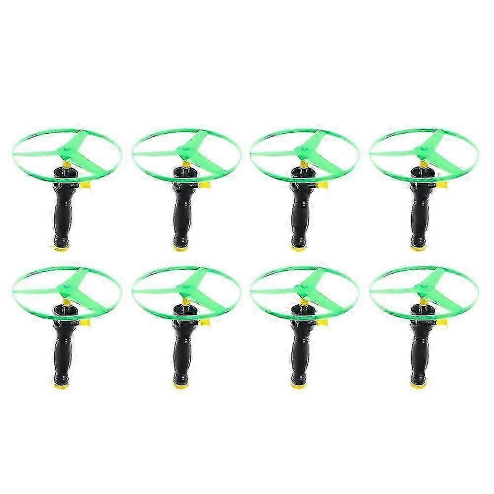 8 יח 'צעצועים מעופפים ילדים צלחת מעופפת צלחת מעופפת צעצועי ספינת חלל צעצוע דיסק אווירי