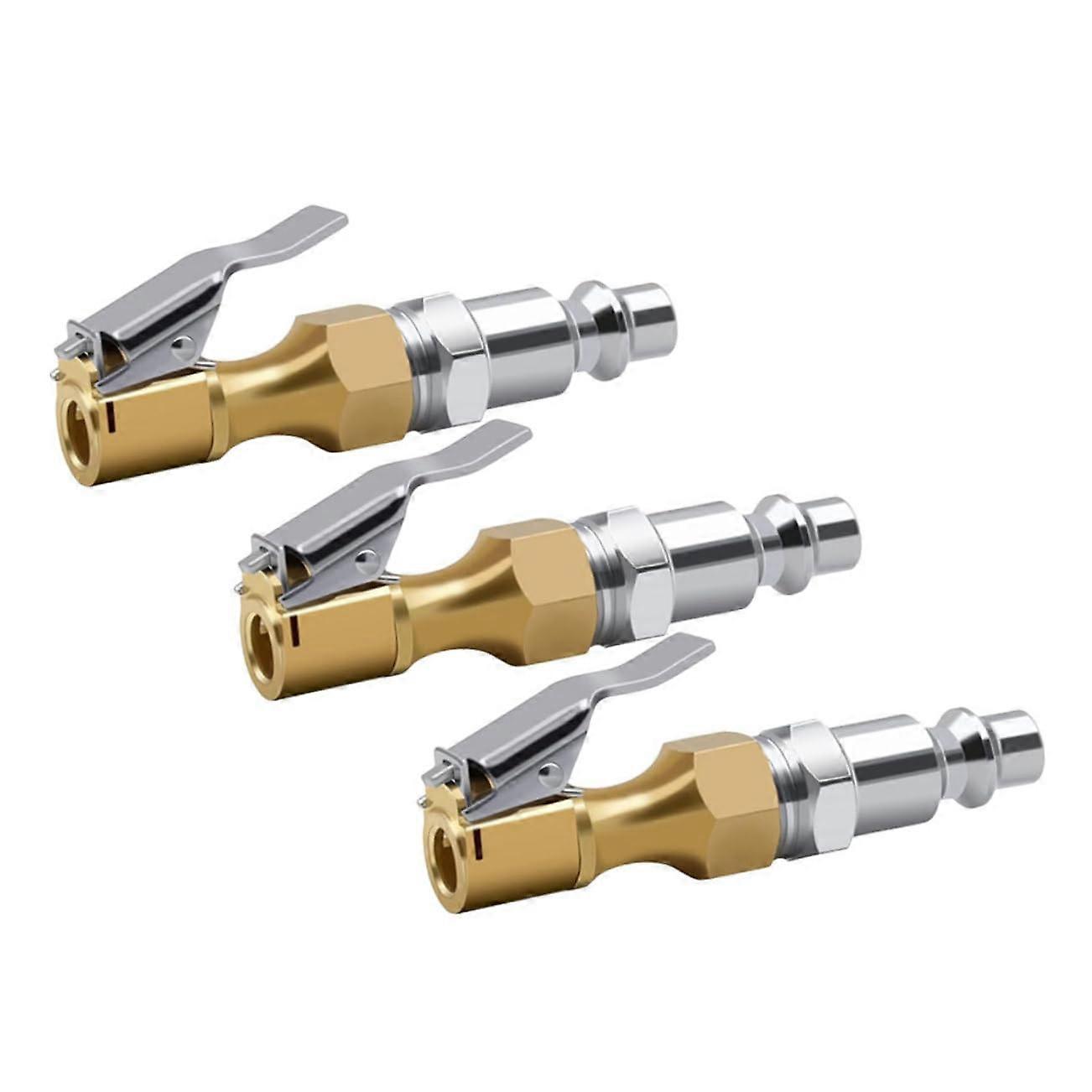 Flation Chuck Clip Locking Tire Air Chuck for Air Pump Nozzle Reinforced