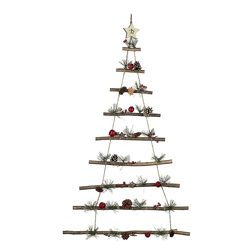 Heaven Sends Rustic Christmas Tree Ladder Decoration