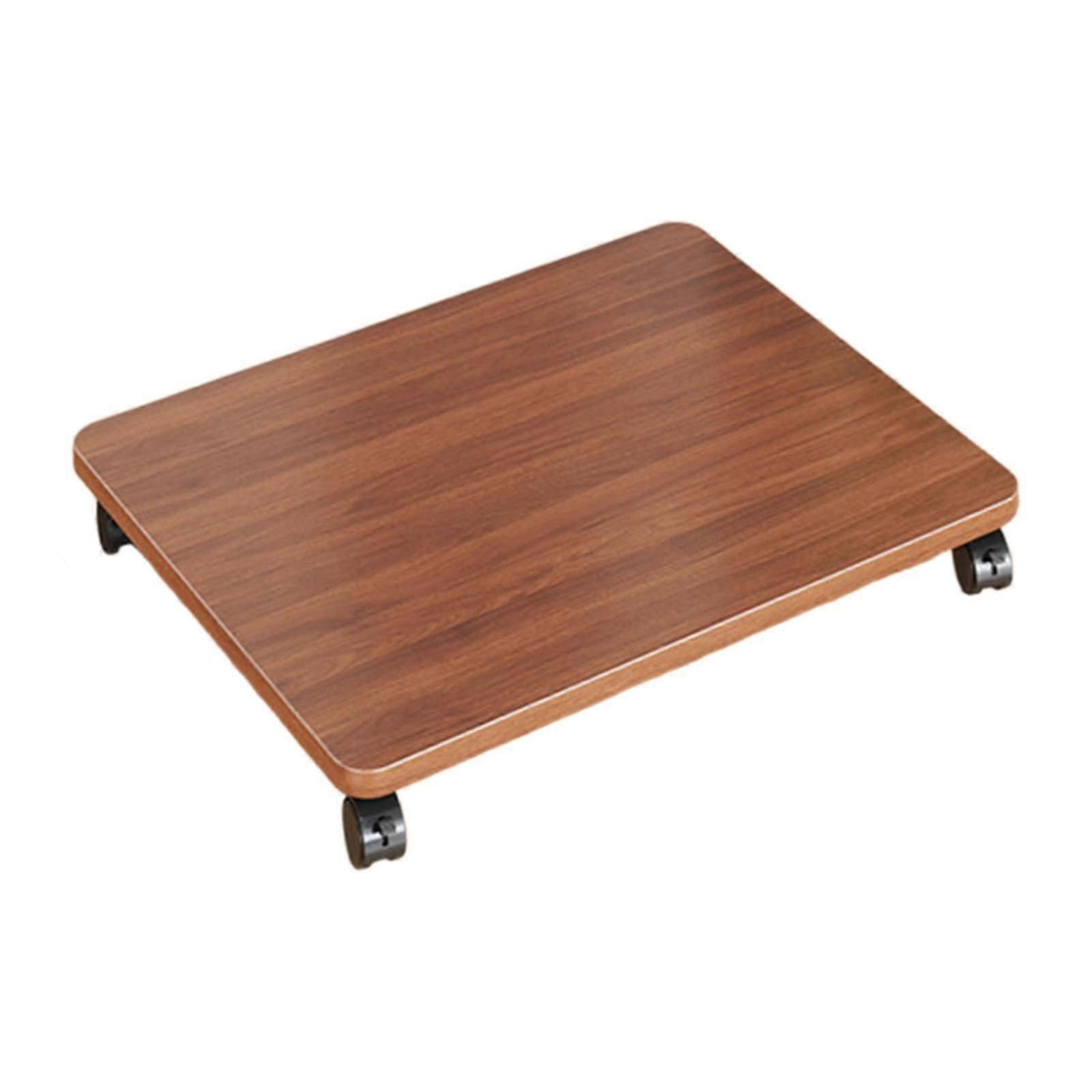 Storage Box Mobile Rolling Stand with Wheels Organizer Stable Movable Accessory Tray Audio Rack Storage Box Holder for Office