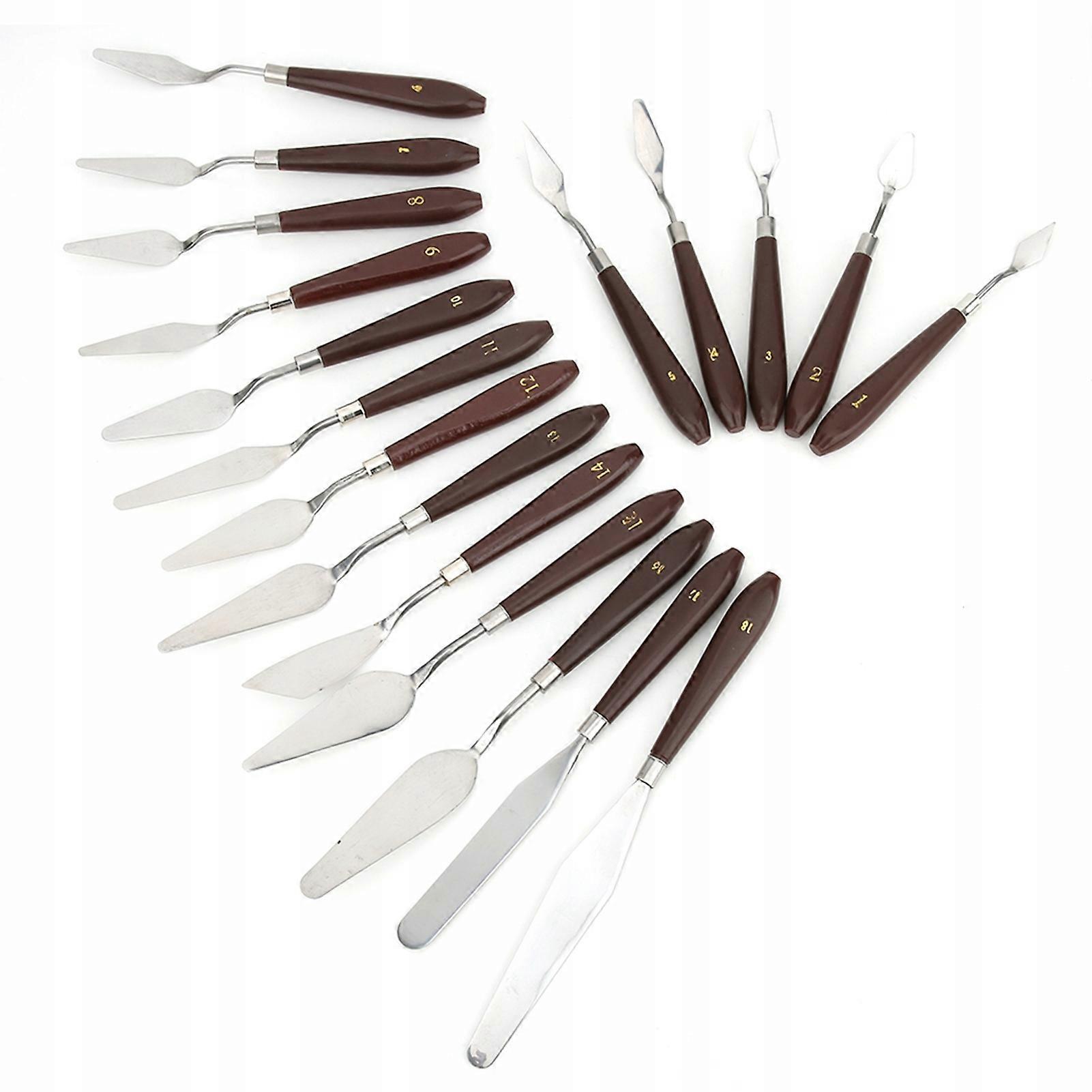 18 Pcs Spatula Painting Effects
