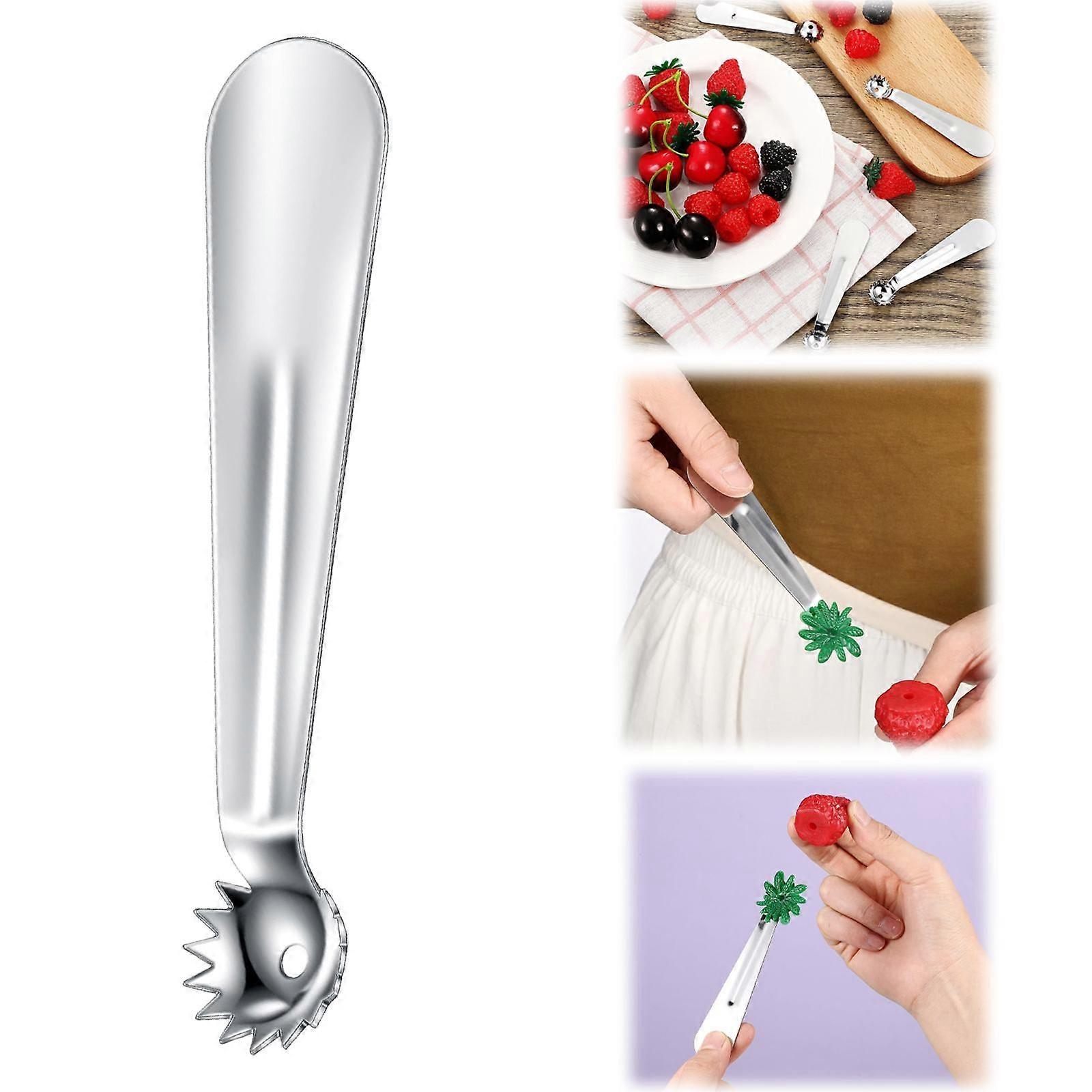 10pc Stainless Strawberry Tomato Huller Vegetable And Fruit Huller Creative Kitchen Tool