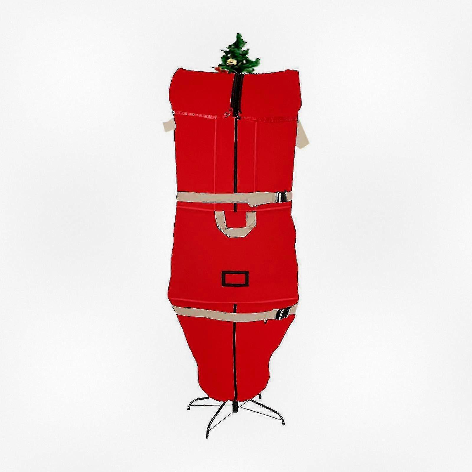 Durable Upright Christmas Tree Storage Bag with Tear-Resistant Material, Designed to Hold Fully Assembled Trees for Extra Convenience and Pr